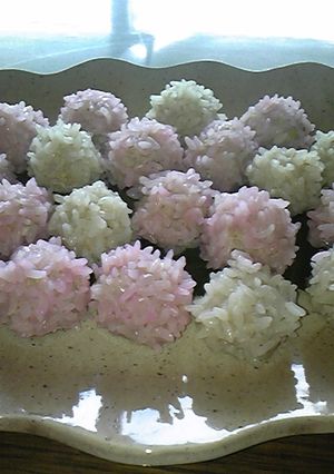 華やか☆ピンクもち米しゅうまい-レシピのメイン写真