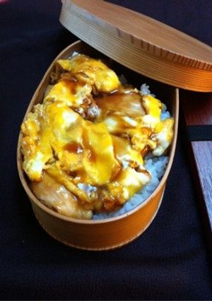 絶賛弁当♪カンタンとろみ親子丼-レシピのメイン写真