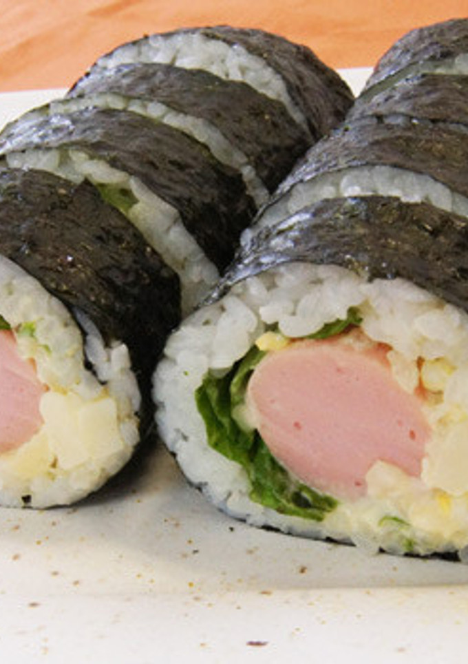 魚肉ソーセージの太巻き寿司-レシピのメイン写真