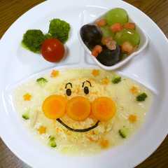 รูปของ 誕生日に♪アンパンマン♪離乳食でもOK♪
