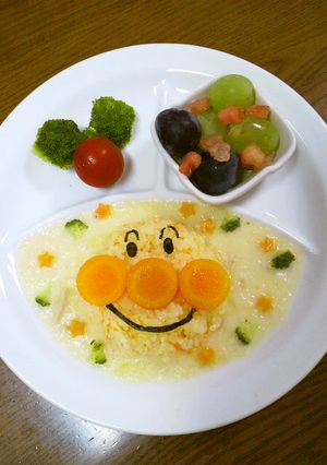 誕生日に♪アンパンマン♪離乳食でもOK♪-レシピのメイン写真