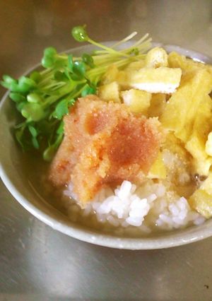 明太子のだし茶漬け-レシピのメイン写真