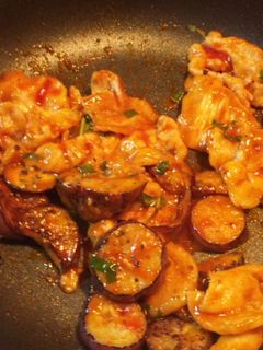 豚肉となすのケチャップ炒め-レシピのメイン写真