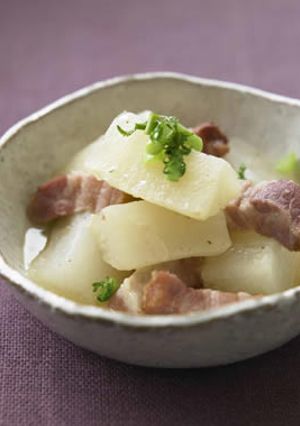 大根と厚切りベーコンの煮物-レシピのメイン写真