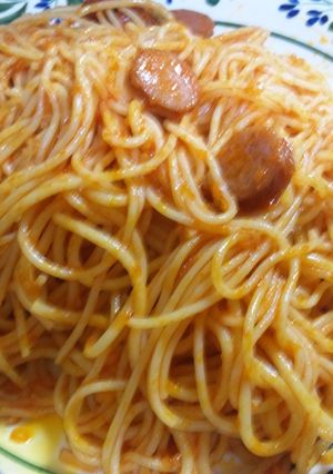 ウインナーのトマトソース風スパゲティ-レシピのメイン写真