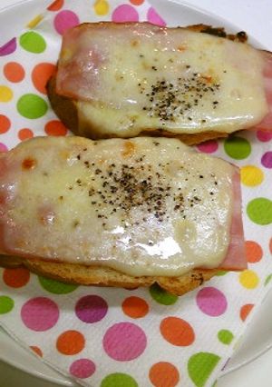 ☆簡単☆フランスパンｄｅチーズトースト-レシピのメイン写真
