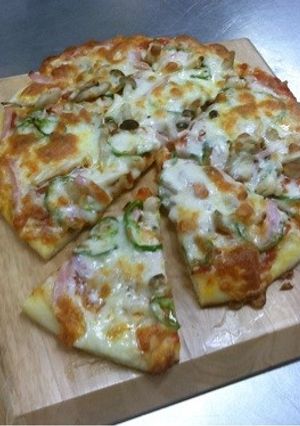 ふんわり軽~い☆彡手作りのピザ生地-レシピのメイン写真