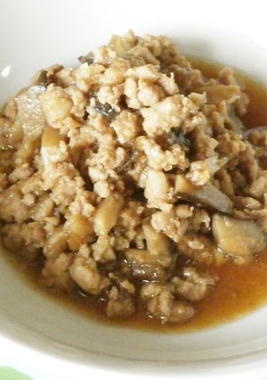 台湾肉燥(台湾風の肉みそ)-レシピのメイン写真