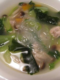 中華風 具たっぷり春雨スープ-レシピのメイン写真