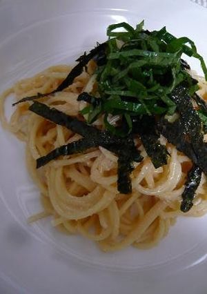 **簡単♪お手軽♪たらこスパ**-レシピのメイン写真