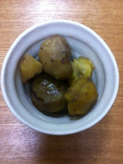 栗の甘辛煮-レシピのメイン写真