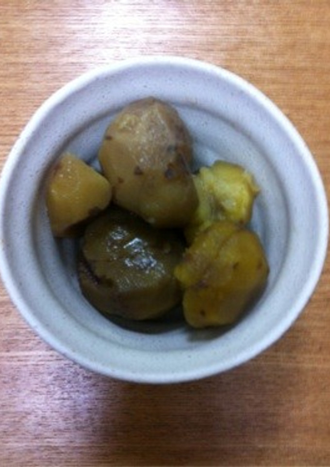 栗の甘辛煮-レシピのメイン写真
