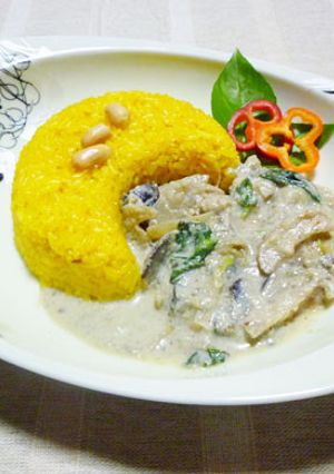 和風グリーンカレー-レシピのメイン写真