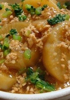大根のそぼろあん~かけ-レシピのメイン写真