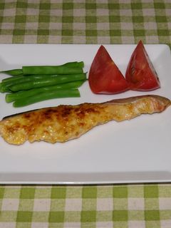 ☆鮭の味噌マヨネーズ焼き☆-レシピのメイン写真