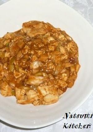 肉無しでも本格的✿きのこ入り麻婆豆腐✿-レシピのメイン写真