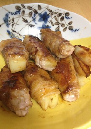大好物！お母さんのお肉巻きポテト-レシピのメイン写真