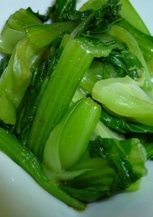 さっぱり！青梗菜のにんにく醤油おひたし-レシピのメイン写真
