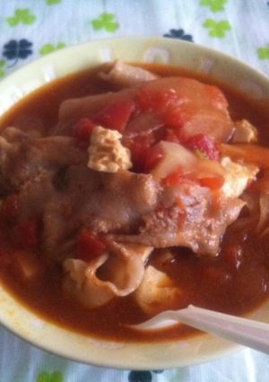 簡単★冷凍トマト煮込み～豆腐・豚肉編～-レシピのメイン写真
