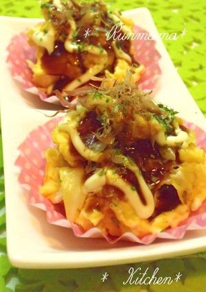 ✽なんちゃってお好み焼♬お弁当に✽-レシピのメイン写真