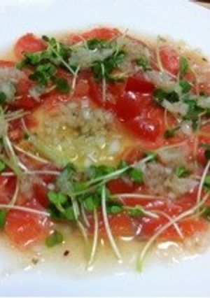 サーモンのカルパッチョ-レシピのメイン写真