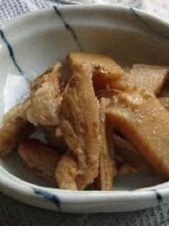 鶏軟骨と筍の煮物-レシピのメイン写真
