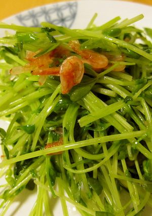 ◎豆苗と桜エビの香り和え◎-レシピのメイン写真