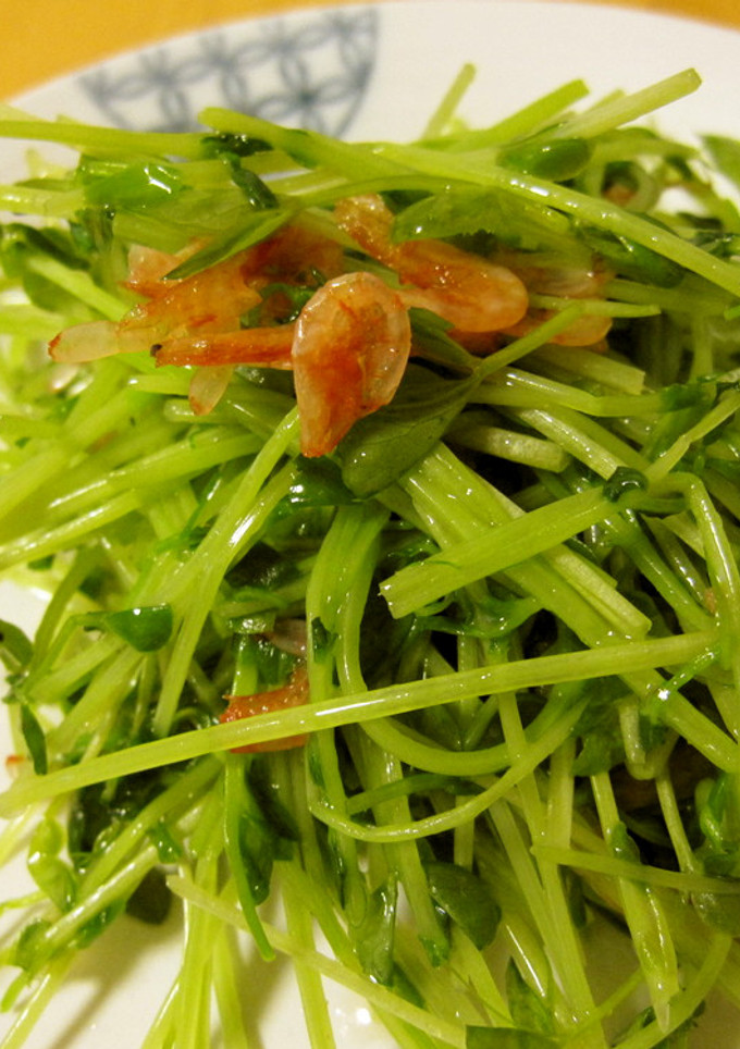 ◎豆苗と桜エビの香り和え◎-レシピのメイン写真