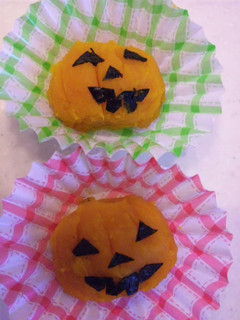 南瓜煮物で簡単カワイイ♪ハロウィン弁当-レシピのメイン写真