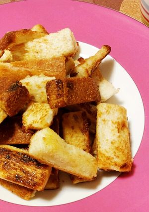 ５分で簡単☆食パンのおやつタイム-レシピのメイン写真