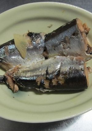 圧力鍋でサンマの塩煮♪-レシピのメイン写真