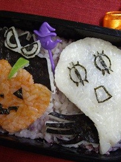 ご飯シート活用編:ハロウィンサンド&デコ-レシピのメイン写真