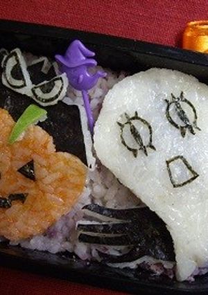 ご飯シート活用編：ハロウィンサンド＆デコ-レシピのメイン写真