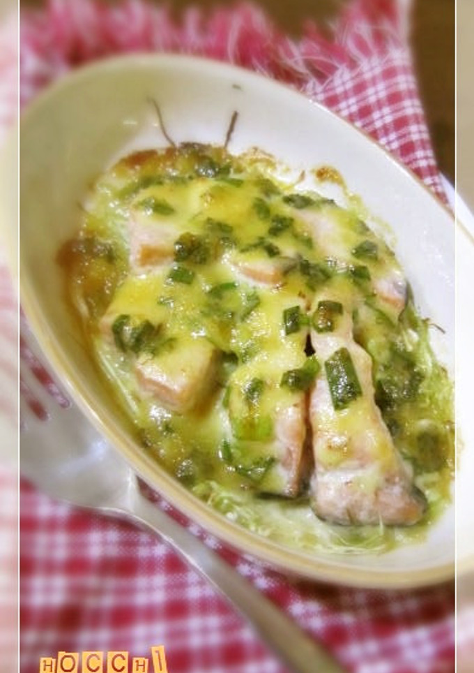 簡単！鮭の味噌マヨ焼き♪-レシピのメイン写真