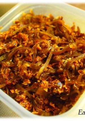 だしがらで！昆布とかつおのさっと佃煮-レシピのメイン写真