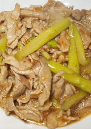 豚肉とアスパラのピリ辛煮-レシピのメイン写真