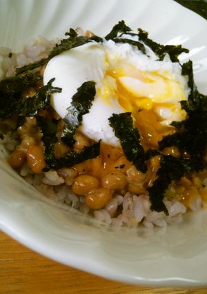 ちょいおしゃれな卵納豆ごはん-レシピのメイン写真