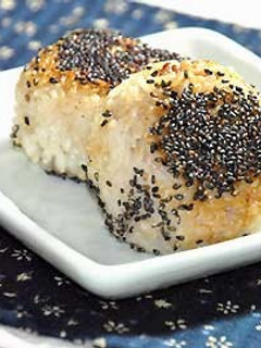 ☆フライパンで作るごまごま焼きおにぎり☆-レシピのメイン写真