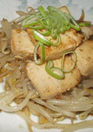カジキマグロのサイコロステーキ-レシピのメイン写真