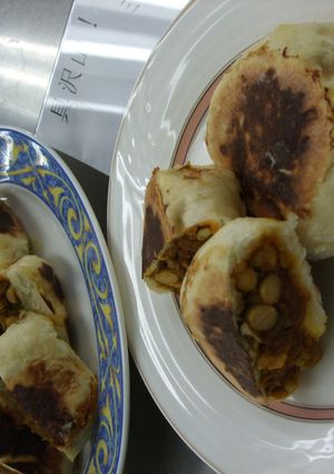 ツナカレーみるくおやき-レシピのメイン写真
