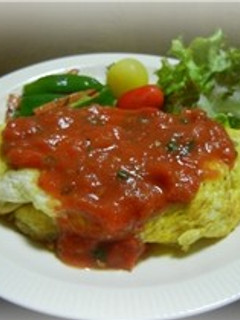 簡単♪懐かしオムレツ-レシピのメイン写真