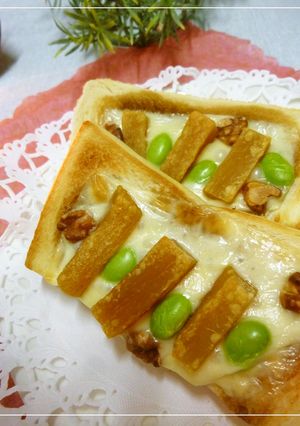 干し芋とチーズのトースト-レシピのメイン写真