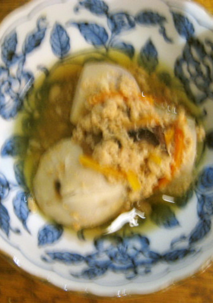 さといもと鶏そぼろの煮物(圧力鍋)-レシピのメイン写真
