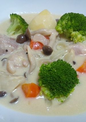 バター好きのためのマーガリン豆乳シチュー-レシピのメイン写真