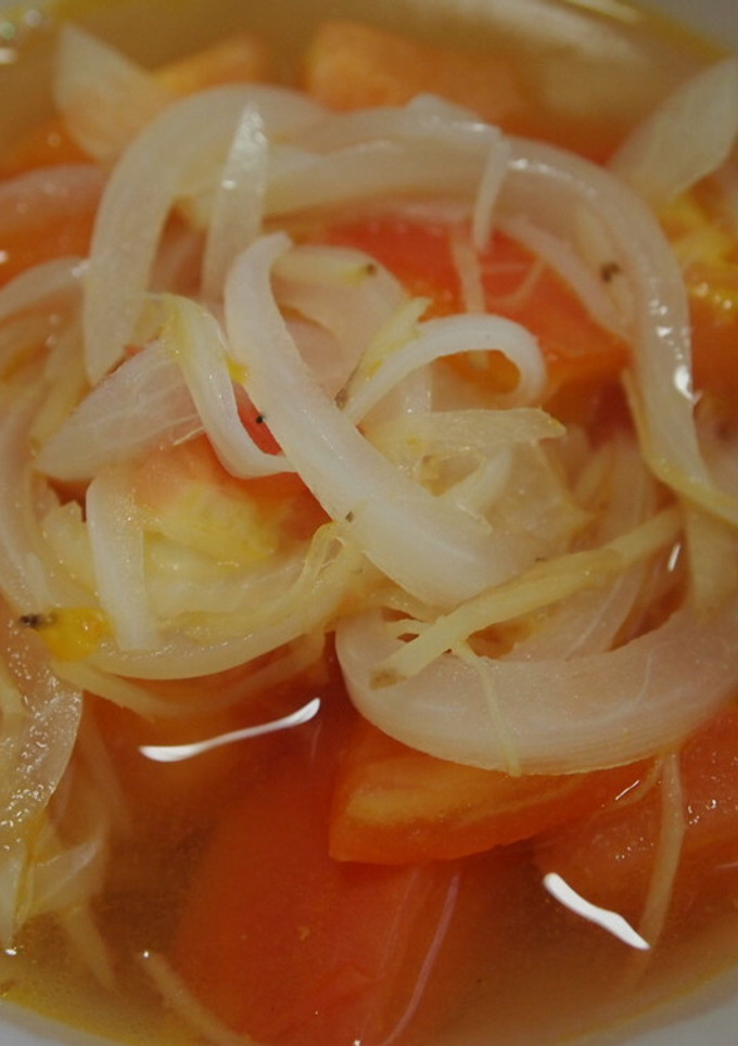 しょうがとトマトのスープ-レシピのメイン写真