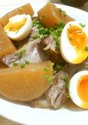 圧力鍋で簡単！豚肉のホロホロ中華煮～。-レシピのメイン写真