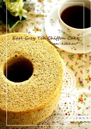 紅茶のシフォンケーキ(アールグレイ)-レシピのメイン写真