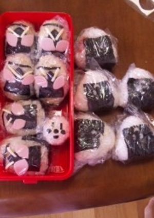 運動会のお弁当2011①-レシピのメイン写真