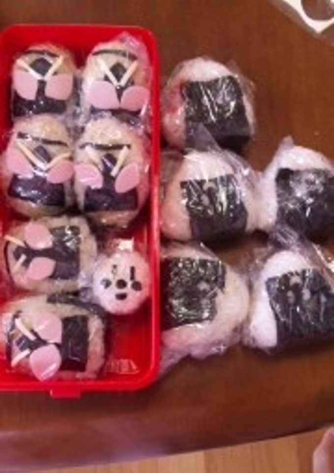 運動会のお弁当2011①-レシピのメイン写真