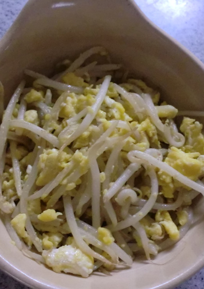 ★お昼御飯に！中華風もやしいため-レシピのメイン写真